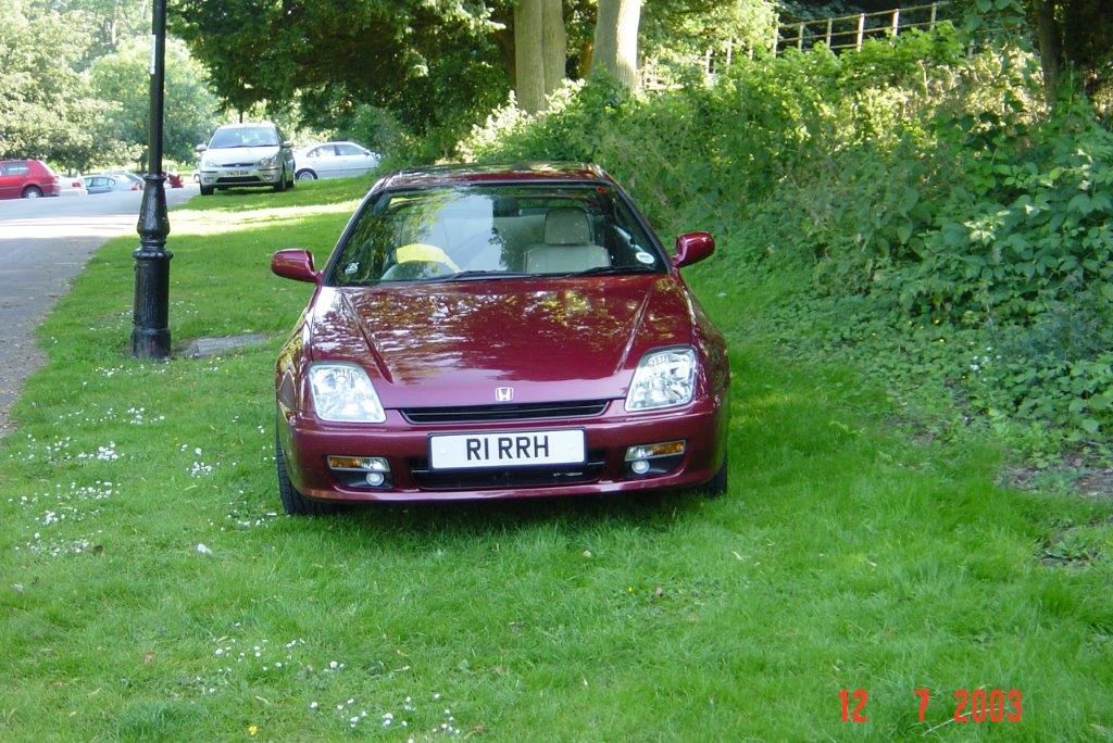 Honda prelude vanity plates